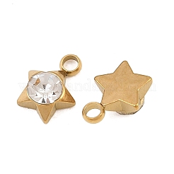 201 pendenti in strass in acciaio inossidabile&nbsp;RB-CBABFDA-13G-01