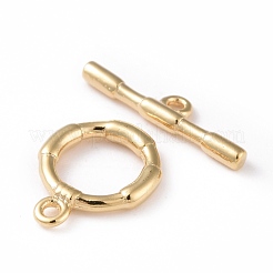 Chiusure a levetta in ottone ecologiche&nbsp;KK-D082-15G