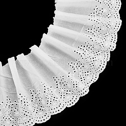 5 Meter Baumwoll-Stickerei-Blumen-Spitzenbänder&nbsp;OCOR-MA0001-29A