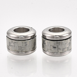 Perles européennes en acier inoxydable 304&nbsp;STAS-S079-99F-P
