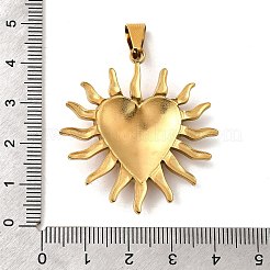 Pendentifs en acier inoxydable 304 émaillés&nbsp;STAS-Z158-01G-02