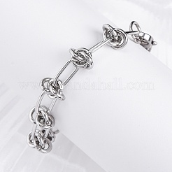 Bracelets à maillons en acier inoxydable 304 résistant au ternissement&nbsp;X-BJEW-Z011-09P