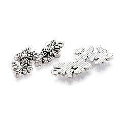Tibetischer stil Aluminium Anhänger & Charms&nbsp;TIBE-N014-33AS
