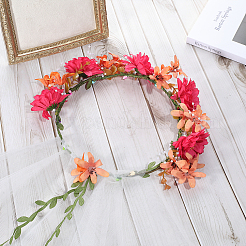 Diademas de poliéster&nbsp;AJEW-WH0485-41A