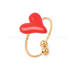 Anelli polsini in acciaio inossidabile 304&nbsp;RJEW-D334-05G