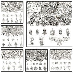 60pcs 10 Arten Legierungsanhänger&nbsp;FIND-YW0006-44