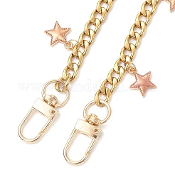 2 stücke 2 arten legierung emaille stern blume charme 304 edelstahl tasche dekorative ketten&nbsp;FIND-JF00173