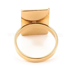 Anillos de banda ancha de acero inoxidable 304&nbsp;RJEW-P080-05G