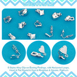 20 paio di orecchini a clip in lega con 5 stili&nbsp;FIND-UN0002-38P