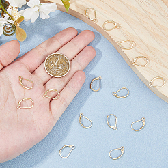 100 Stück Ohrringbeschläge aus Edelstahl 304&nbsp;STAS-HS0001-22