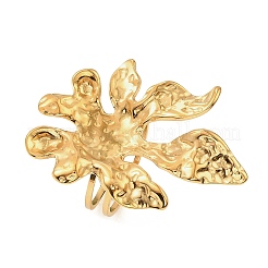 Offene Manschettenringe aus Edelstahl 304&nbsp;RJEW-D350-04G-02