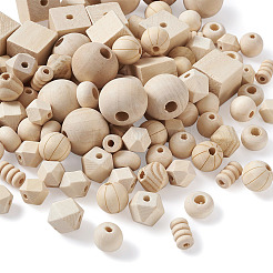 Unfertige Holzperlen&nbsp;WOOD-TA0002-14