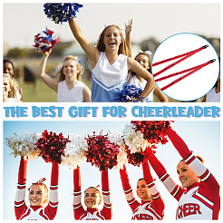 Polyester-Pom-Pom-Halterbänder für Cheerleading-Zubehör&nbsp;AJEW-WH20018-07A