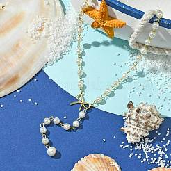 Collier à breloques en acier inoxydable 304&nbsp;NJEW-JN04916