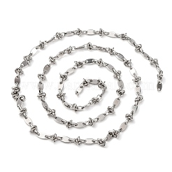 Knoten aus Edelstahl 304 mit ovalen Gliederketten&nbsp;CHS-S012-04P