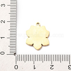 Pendenti natalizi in acciaio inox 304 smaltati&nbsp;LS-STAS-B112-02G-11