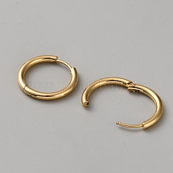 Orecchino a cerchio in acciaio chirurgico inossidabile 316&nbsp;EJEW-WH0020-58