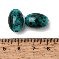 Perles vernissées de sable d'or manuelles &nbsp;LA-CBAC6A6-01B