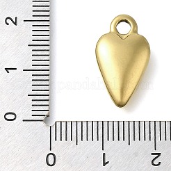 Placcatura ionica (ip) ciondoli in acciaio inossidabile 304&nbsp;STAS-I310-06G