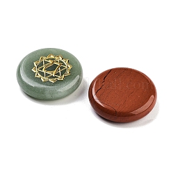 7 Chakra-Naturedelstein-Ornamente&nbsp;G-P537-02