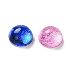 Galvanisische Glas Cabochons&nbsp;EGLA-A005-03A