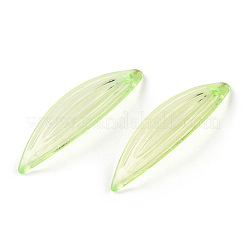 Pendentifs en acrylique transparent &nbsp;OACR-O006-02B