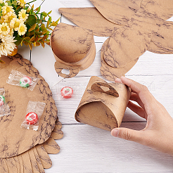 Scatola di carta kraft creativa pieghevole&nbsp;CON-PH0002-65