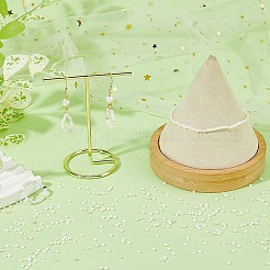 3 Strang natürliche Süßwasser-Muschelperlen&nbsp;SHEL-HS0001-01A