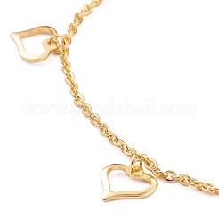 Fußkettchen mit Charms aus Edelstahl 304&nbsp;AJEW-H103-01