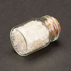 Verre transparent souhaitant une décoration de bouteille&nbsp;DJEW-A001-01A-05