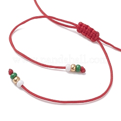 Geflochtene Perlenarmbänder aus Glassamenperlen&nbsp;BJEW-MZ00231-02