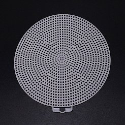 DIY flache runde Plastikgitterfolie&nbsp;LS-DIY-WH0258-29