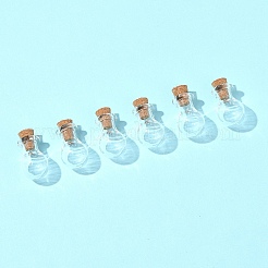 8 Stück Mini-Perlenbehälter aus Borosilikatglas&nbsp;BOTT-FS0001-01