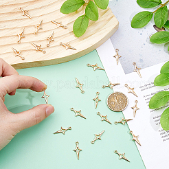 120 pendentif creux en alliage&nbsp;FIND-FH0011-45G