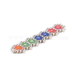 Métier à tisser fait main motif perles de rocaille miyuki&nbsp;PALLOY-MZ00047-02