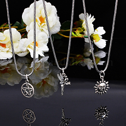 Collares de cadena de serpiente de acero inoxidable 304&nbsp;STAS-UN0019-88P