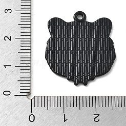 Aluminium Anhänger & Charms&nbsp;ENAM-D285-03B-01