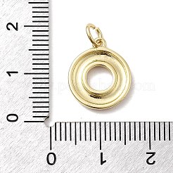 Pendentifs d'émail en laiton &nbsp;KK-P338-23G-03