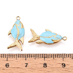 304 Edelstahl-Emaille-Anhänger&nbsp;STAS-T068-08B