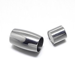 Fermoirs magnétiques en acier inoxydable 304 résistants au ternissement avec emembouts collées&nbsp;STAS-D059-14D