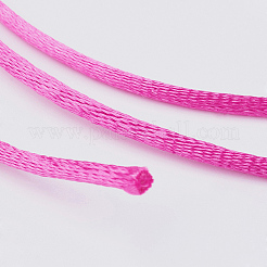 Cordons en nylon satiné à queue de rat&nbsp;NWIR-L006-1mm-15