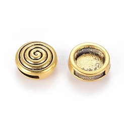 Slide charms di stile tibetano&nbsp;TIBEB-MSMC008-01
