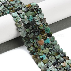 Natürliche afrikanische türkis (jasper) perlen stränge&nbsp;G-M403-A26-02