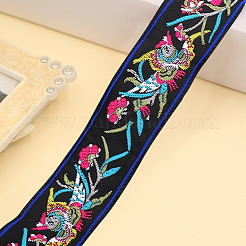 6.8 m Polyester-Jacquardband im ethnischen Stil mit Vögeln&nbsp;PW-WG43457-03