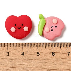 Undurchsichtige Decoden-Cabochons aus Harz&nbsp;RESI-H164-03