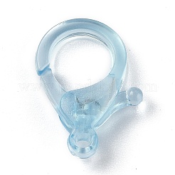 Karabinerverschlüsse aus transparentem Kunststoff&nbsp;LS-KY-H005-A02