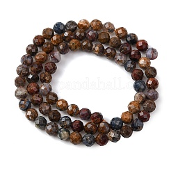 Hilos de perlas de pietersita natural&nbsp;G-G792-37C