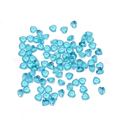 Cabujones de cristal de rhinestone&nbsp;GLAA-WH0028-22