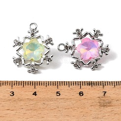 Anhänger aus Glas mit UV-Beschichtung&nbsp;FIND-K032-02P
