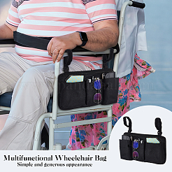 Aufbewahrungstaschen für Rollstühle aus Polyester&nbsp;DIY-WH0888-879